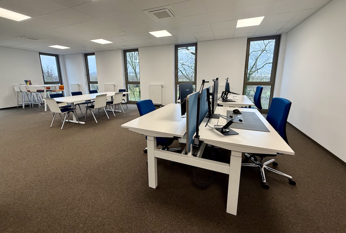 CoWorking Bereich – Unternehmerquartier Wiesloch